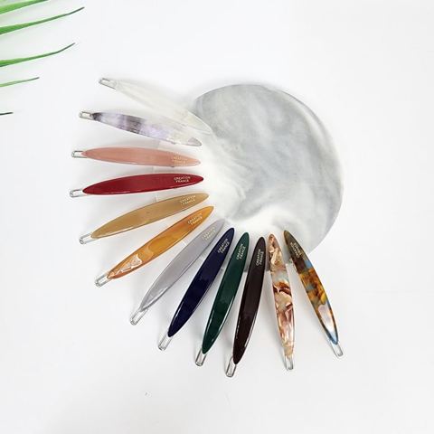 퓨어 슬림 타원 수동 똑핀 6cm 상품 사진